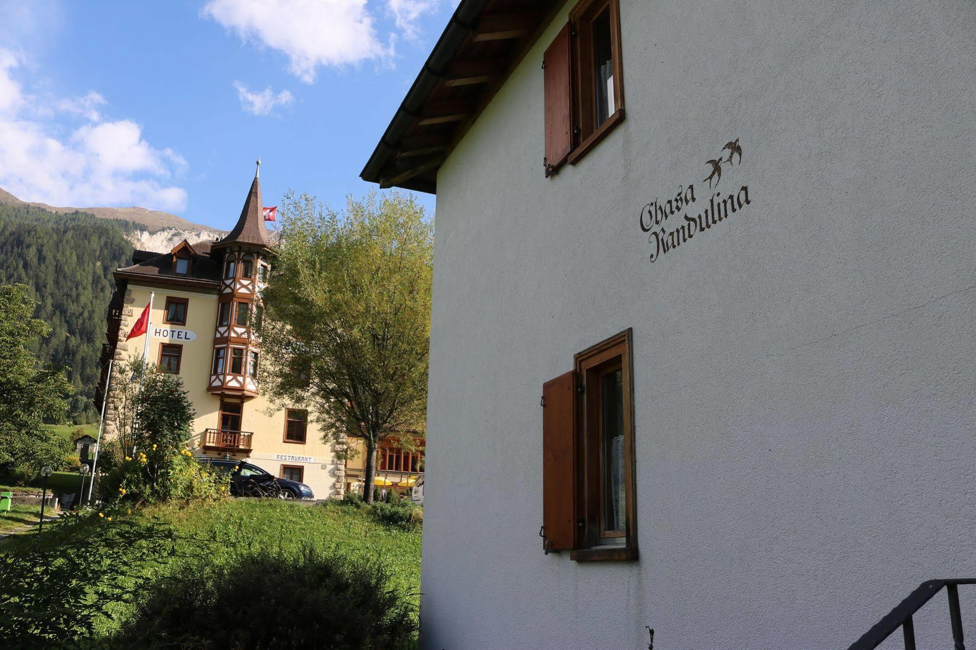 Bed and Breakfast Chasa Randulina Santa María Val Mustair Exterior foto
